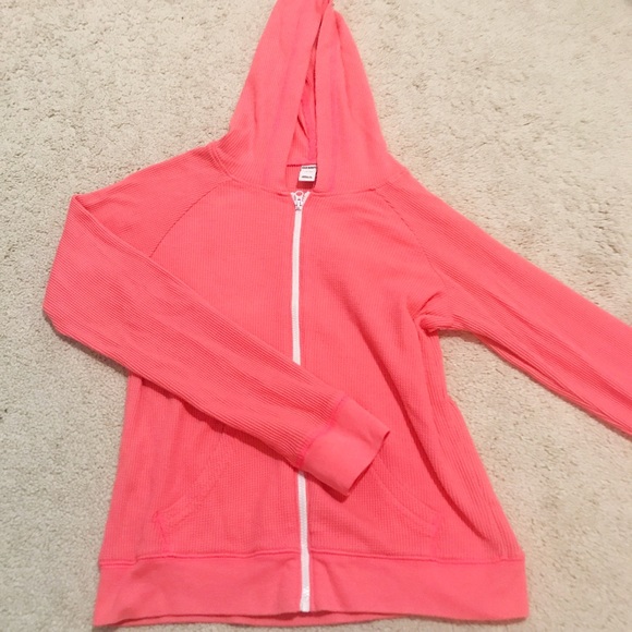 Old Navy Girls Ribbed Full Zip Hoodie - Picture 1 of 1